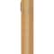 Ekena Millwork Balboa Block Rough Sawn Bracket w/ Offset Brace, Western Red Cedar, 6"W x 22"D x 26"H BKT0604X22X26BOA05RWR - alternate 4